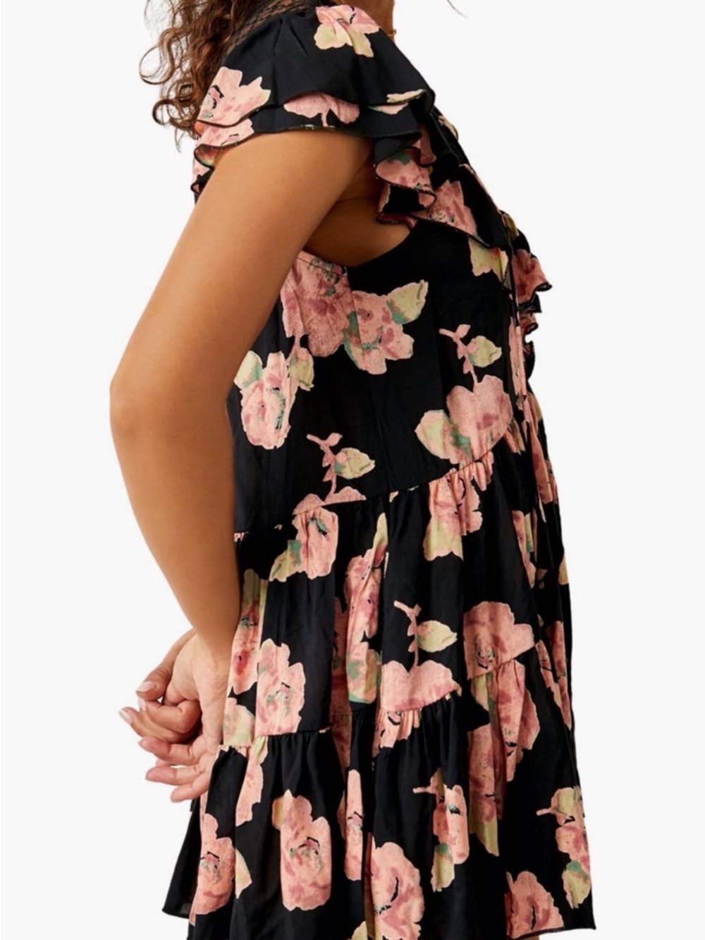 NWT Free People Tilly Printed Tunic Dress - Picture 9 of 10